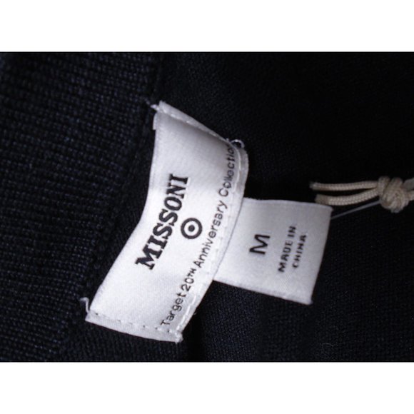 NWT MISSONI SWEATER DRESS SLEEVELESS SIZE MEDIUM BACK and FALL COLORS - Picture 6 of 7